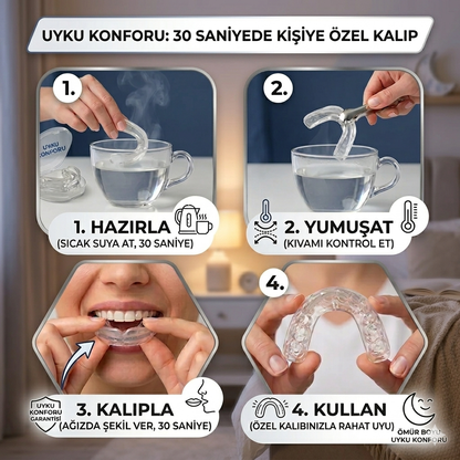 Ayarlanabilir Anti-Horlama Ağızlığı