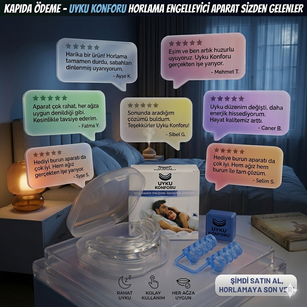 Ayarlanabilir Anti-Horlama Ağızlığı